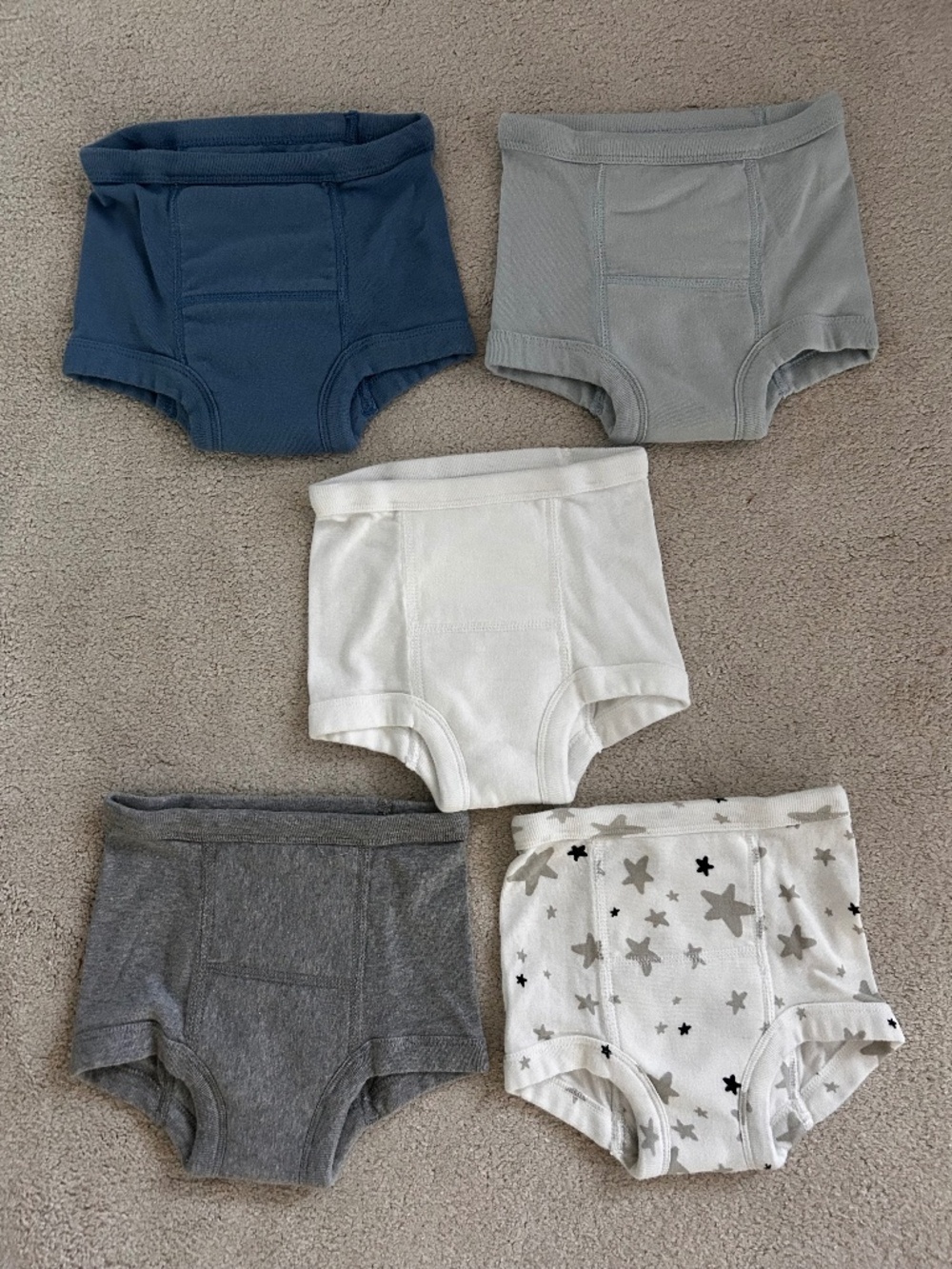 Hanna Andersson training underwear for toddler XS
